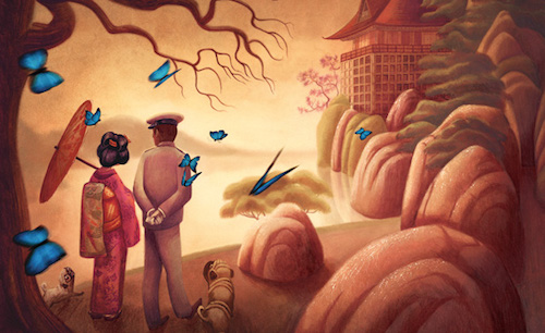 Benjamin Lacombe: Madame Butterfly