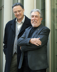 Luis Leante y Jordi Sierra i Fabra