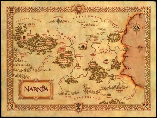 narnia-mapa