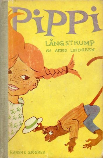 Primera edición de "Pippi Calzaslargas"