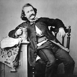 Wilhelm Busch (Edgar Hanfstaengl, 1860)